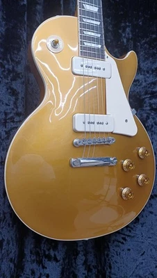 (Gibson)Les Paul Standard 1950s w/P-90 Gold Top Made in USA 2021 Electric Guitar - Image 1 of 4