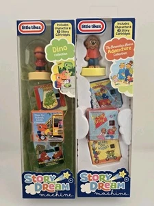 Lot Of 2 Little Tikes Story Dream Machine Dino Berenstein Bears Story Collection - Picture 1 of 6