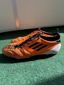 Adidas F50 Adizero FG Leder Gr. 44 Orange Ultraleicht Elite Fußballschuhe - Bild 1 von 13