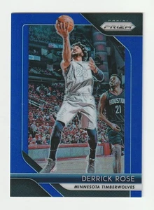 2018-19 Panini Prizm Blue #77 Derrick Rose Card, #/199 - Bild 1 von 2