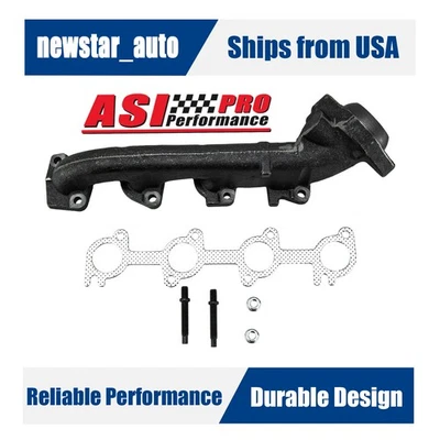 Exhaust Manifold Passenger Side Right Fit 99-04,2000 Ford F150 F250 F350 5.4L/V8 Foto 1 de 4