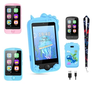 Teléfono inteligente de juguete interactivo para niños con juegos para niños y niñas - Imagen 1 de 28