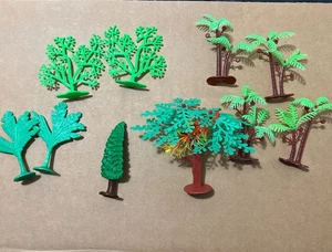 Lote de 10 árboles de juguete - Imagen 1 de 3