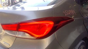 Passenger Tail Light Sedan Quarter Panel Mounted LED Fits 14-16 ELANTRA 2412005 - Picture 1 of 12