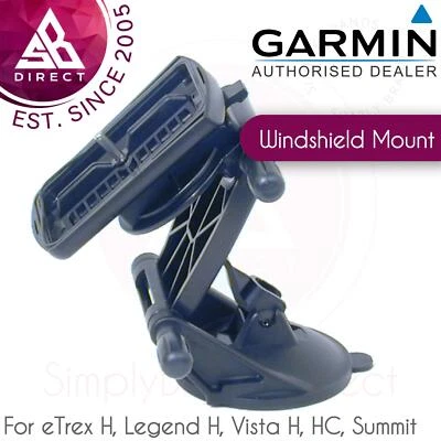 Garmin Car Windshield Suction Cup Mount Bracket Holder│For eTrex H-Legend-Vista - Image 1 of 2
