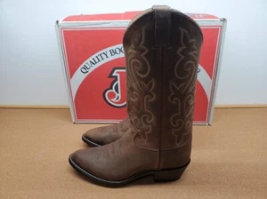 NEW Justin Boots Bay Apache Western Style 2253 Sz 8 EE - Picture 1 of 9