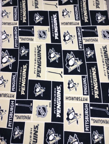 Pittsburgh Penguins Super Plush Fleece Throw Blanket (40" x 60") NHL Cover