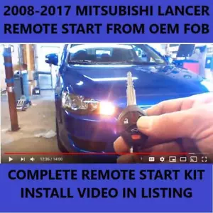 SEMI Plug and Play Remote Start 2008-2017 MITSUBISHI LANCER - Picture 1 of 1