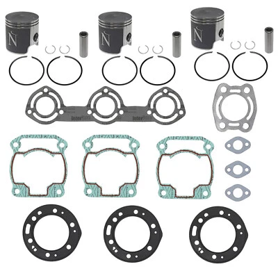 Kits de pistones Polaris SL SLT 750 Namura juego de juntas de extremo superior 69,75 mm 1993 1994 1995 Foto 1 de 4