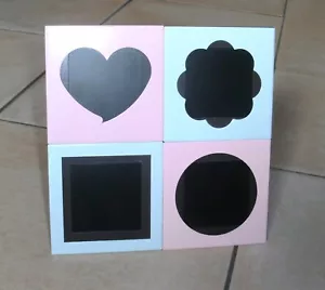 Bilderrahmen für 4 Fotos 6x6 cm, Magnet-Bilderrahmen zum Aufstellen, - Bild 1 von 4