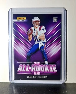 Tarjeta de novato Drake Maye 2024 Panini NFL #4 NE Patriots​ 1 de 314 - Imagen 1 de 2