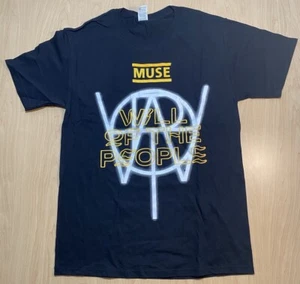Camisa Muse 2023 Will of the People Tour Nueva Mediana Fechas Traseras Banda de Conciertos - Imagen 1 de 7