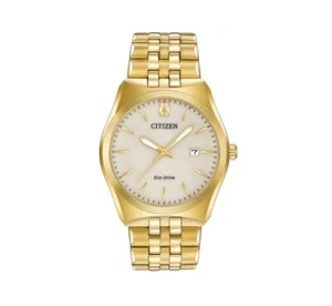 Citizen Eco-Drive Herrenuhr goldfarben Edelstahl BM7332-53P - Bild 1 von 2