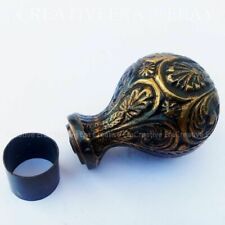 Black Antique Walking Stick Brass Head Cane Walker cane Vintage Gift handmade