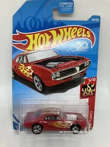 2018 Hot Wheels Custom 67 Pontiac Firebird #128 red - HW Flames - 1:64 - Bild 1 von 3