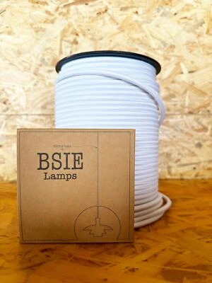 Câble électrique en tissu premium pour bricolage et restauration - Textile él... - Photo 1/2