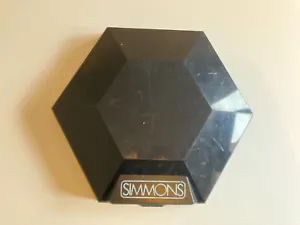 Simmons SDS9 black vintage Drum pad - Picture 1 of 2