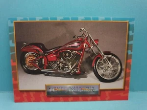 Thunder Motorcycles🏆1993 Custom Handcrafted #34 Trading Card 🏆FREE POST - Picture 1 of 2
