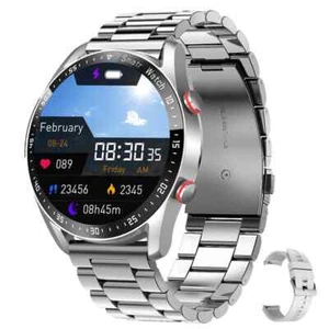 2025 New Voice Call Smart Watch Men GT Series 1.53 Inch AMOLED Screen Sports Wat - Picture 1 of 18