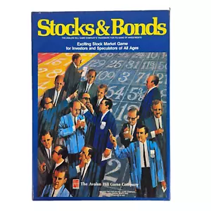Vintage Stocks and Bonds Board Game of Investments Avalon Hill 1978 - Picture 1 of 19
