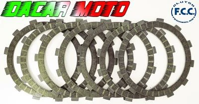 KIT DISCHI FRIZIONE FCC PRIMO IMPIANTO KAWASAKI LTD 550 1980 1981 1982 1983  Foto 1 de 2