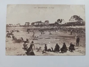 CPA - 50 - JULLOUVILLE - La Plage, Carte animée. - Imagen 1 de 2