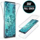 Custodia cellulare completa in TPU custodia protettiva 360 gradi custodia cellulare cover guscio chiaro