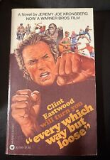 Every Which Way But Loose - Kronsberg, Jeremy Joe- Paperback Book Clint Eastwood
