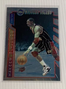 1996-97 Topps Mystery Finest Borderless #M19 Hakeem Olajuwon - Picture 1 of 2