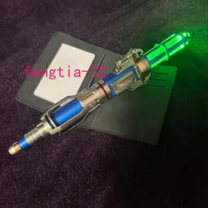 Doctor Who 12th Doctor Destornillador Sónico 3D LED Azul Metal Cambio de Color Juguete Regalo - Imagen 1 de 8
