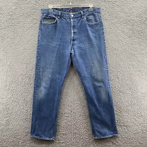 Levis Herren 40x34 501 xx Button Fly Overlock Naht Vintage 1986 Jeans - Bild 1 von 11