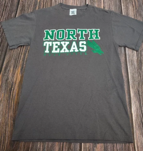 University of North Texas UNT Mean Green TShirt Mens Size Small EUC Cover