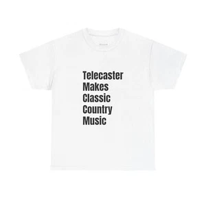 Kopie von Telecaster Player Lover Unisex schwere Baumwolle T-Shirt - Bild 1 von 9