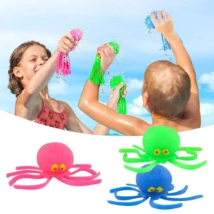 Baby Bath Toys Water Absorbing Octopus Squeezing Toys Summer Play Water Toy - Picture 1 of 14