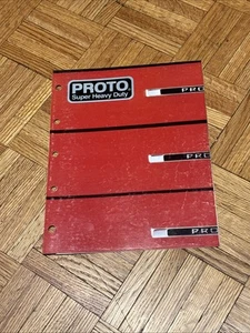 Vintage PROTO Super Heavy Duty Tool Box Vendor Brochure - Picture 1 of 11
