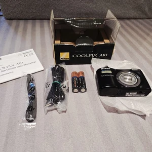 Nikon Digital Camera Coolpix A10 16.1MP - Black - Fully Working & Boxed! - Picture 1 of 20