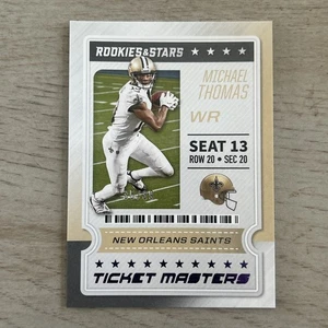2020 Panini Rookies & Stars Michael Thomas Ticket Masters Purple Foil /39 Saints - Picture 1 of 2