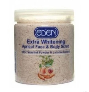 Eden Extra Whitening Apricot Face & Body Scrub Tamarind Powder Extract - 500g - Picture 1 of 1