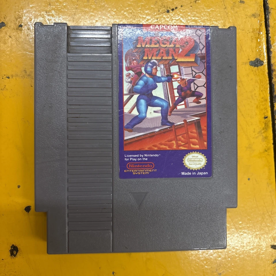 Mega Man 2 (Nintendo Entertainment System, 1985) подлинный протестирован - Изображение 1 из 4