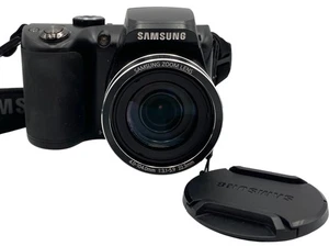 Samsung WB100 26X Optical Zoom Black 16.2MP Digital Camera - Working - Picture 1 of 11