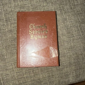 Church Service Hymns - Vintage 1940's Hardcover - Foto 1 di 4