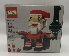 New LEGO Santa Seasonal Holiday Christmas Gift Set Retired 40206