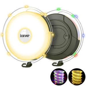 Camping String Lights, 32.8FT 4 in 1 Rechargeable Waterproof Hanging Lamp Por... - Picture 1 of 8