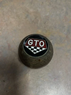 Pontiac GTO 1967 perilla de cambio de madera perilla de cambio Hurst Foto 1 de 4