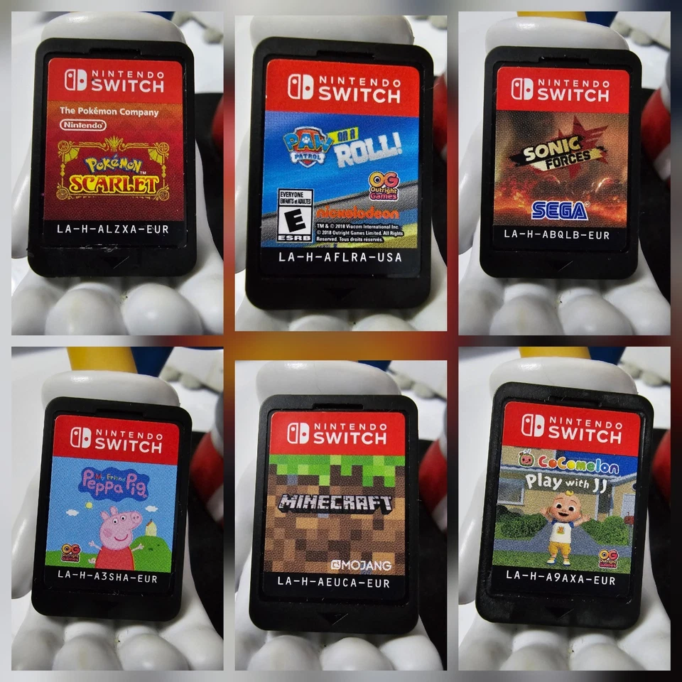 Nintendo Switch Games / Carts - Various Titles - Pick & Choose - Kids / Family - Image 1 of 1
