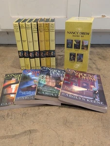 Vtg & Newer Nancy Drew Mystery Books Lot 16 HC PB Carolyn Keene Box Set Sealed - Imagen 1 de 13