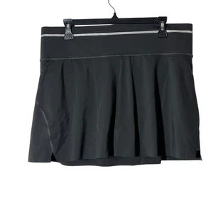 Athleta Sonic Skort Large grau Tennisrock kurz unter Balltasche Pickleball - Bild 1 von 6