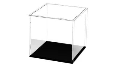 Elegant Acrylic Display Case with Dustproof Design, 18x18x18 cm Showcase - Image 1 of 2