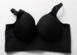 Shapellx Women's High Coverage Underwire Push-Up Bra ZG3 Black Size 38B/C NWT - Picture 1 of 4