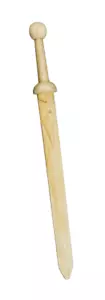 Deepeeka Wooden Rondel Guard Gladius – Closeout - Picture 1 of 6